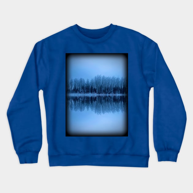 Winter reflect Crewneck Sweatshirt by InkFiend